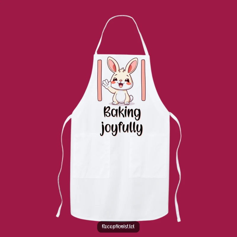 Funny Bunny Welcome Apron: Cook and Host with a Smile
