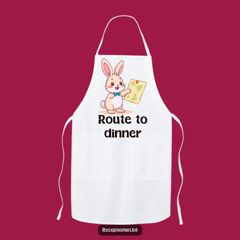 Funny Bunny Apron: Playful Chef's Navigator, a Hilarious Kitchen Gift