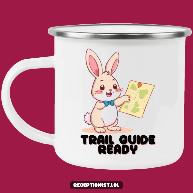 Funny Bunny Camping Mug: Adventurer's Fuel, a Hilarious Outdoor Gift