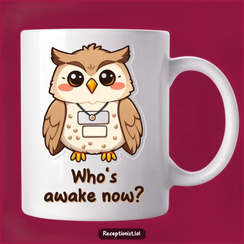 Funny Owl Wisdom Mug: Hilarious Motivational Gift for Proud Achievers