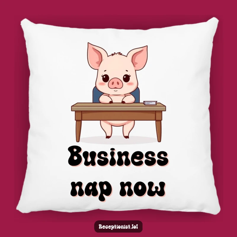 Funny Piglet Desk Companion Pillow: A Soft and Hilarious Gift for Comfort