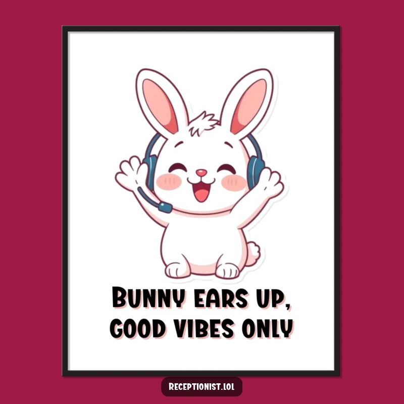Funny Free Printable Bunny Wall Art: Downloadable Digital Art for a Cheerful Room!