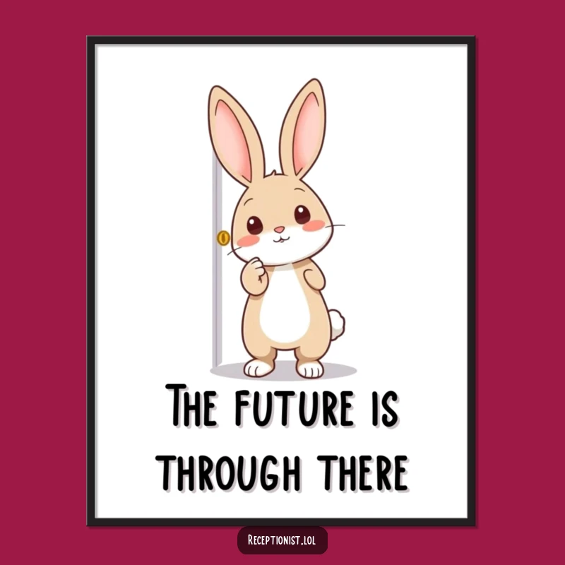 Free Printable Rabbit Wall Art: Funny Downloadable Decor for Adventurous Souls