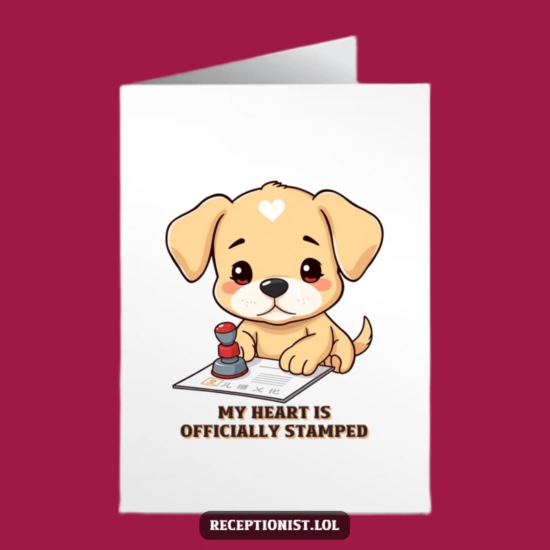 Free Printable Puppy Thank You Card: Funny Downloadable Gift for Official Thanks!