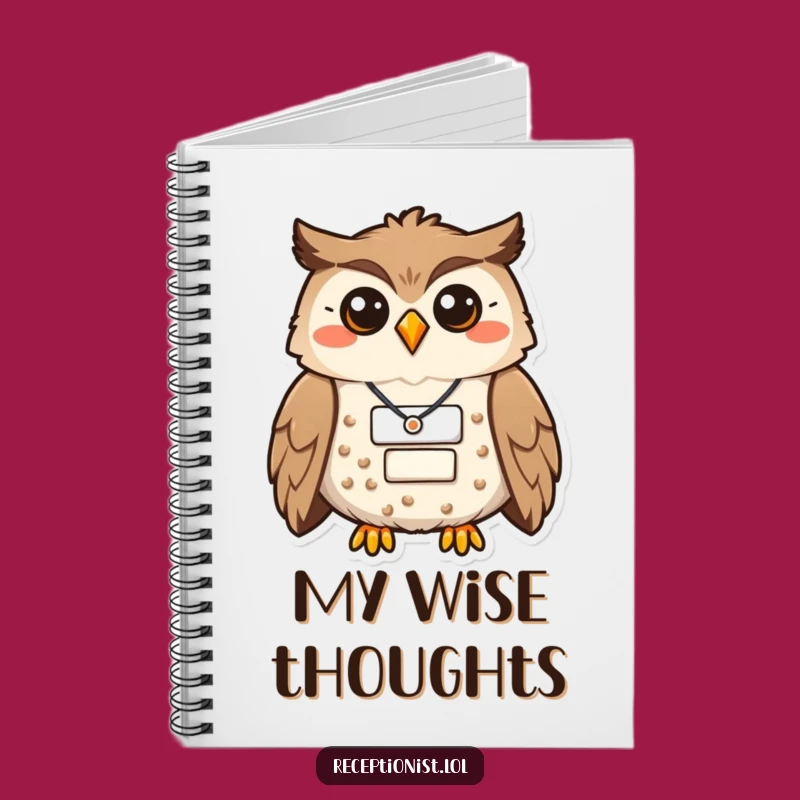 Funny Owl Wisdom Notebook: Hilarious Gift for Proud Note-Takers