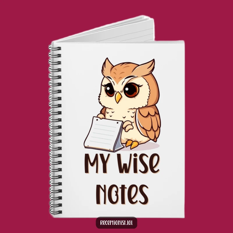 Funny Wise Owl Notepad Notebook: Capture Your Brilliant Ideas!