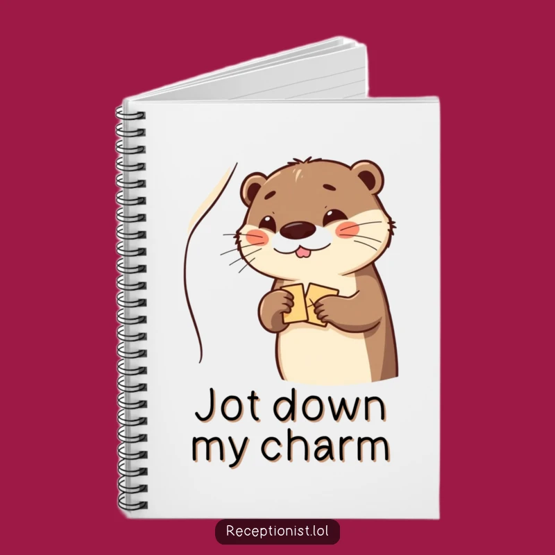 Funny Otter Journal: Jot Down Ideas with a Welcoming Smile