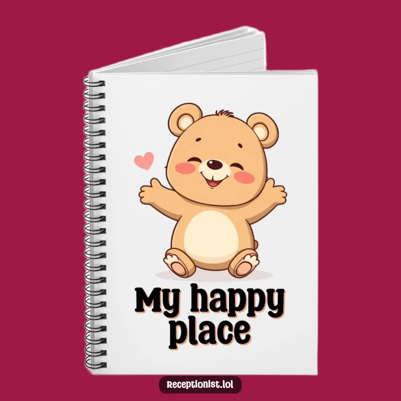 Funny Bear Cub Notebook: Giggling Ideas Journal, Perfect Gift for Writers
