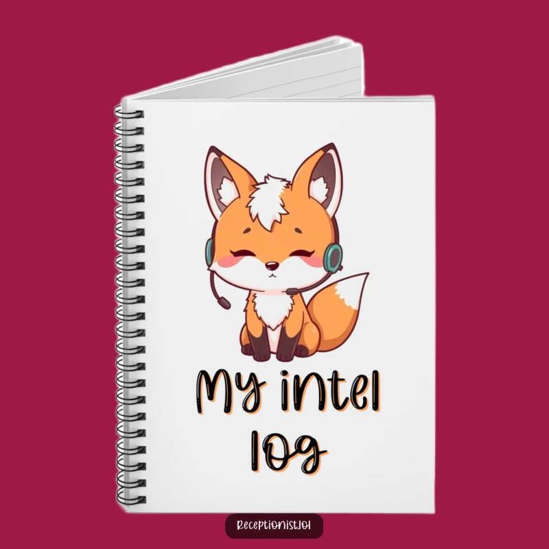 Funny Fox Notebook: Listener's Journal, a Hilarious Gift for Ideas