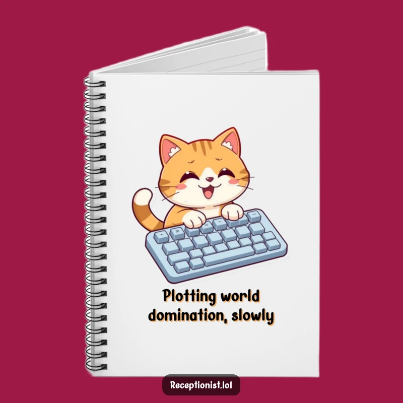 Funny Cat Typing Notebook: Journal Your Thoughts, Ideal Funny Gift for Writers