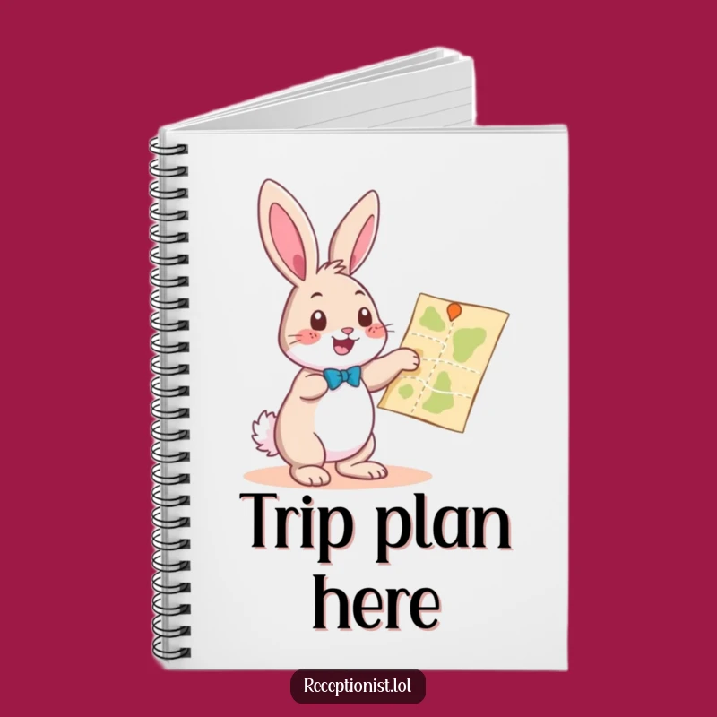 Funny Bunny Notebook: Traveler's Journal, a Hilarious Gift for Plans