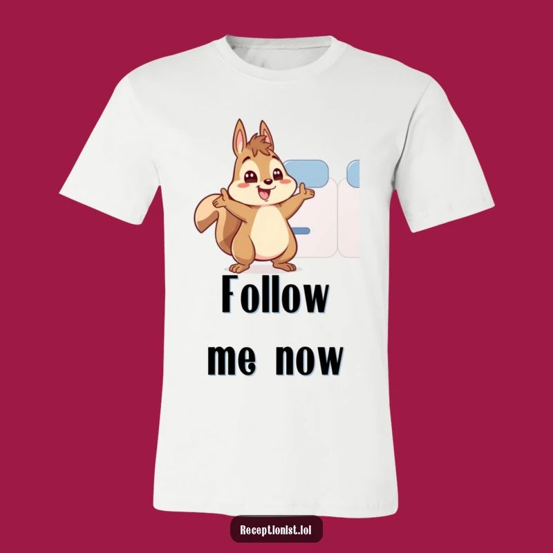 Funny Squirrel Director T-Shirt: Hilarious Gift for the Enthusiastic Host